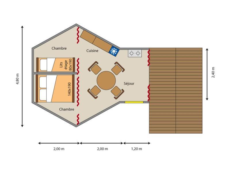 Camping Le Nid Du Parc Villars-les-Dombes Eksteriør bilde
